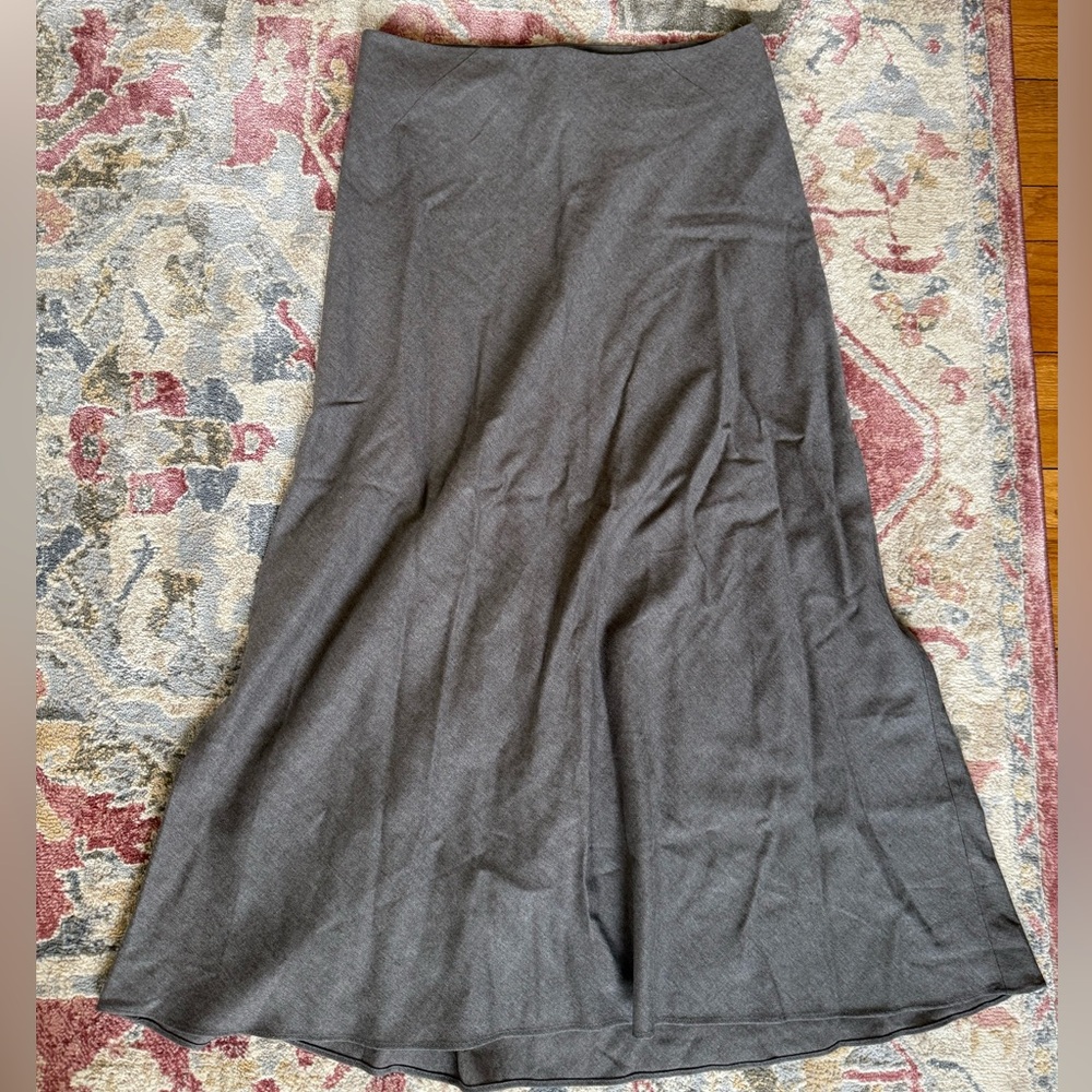 Zara Gray Women's Maxi Skirt NWT